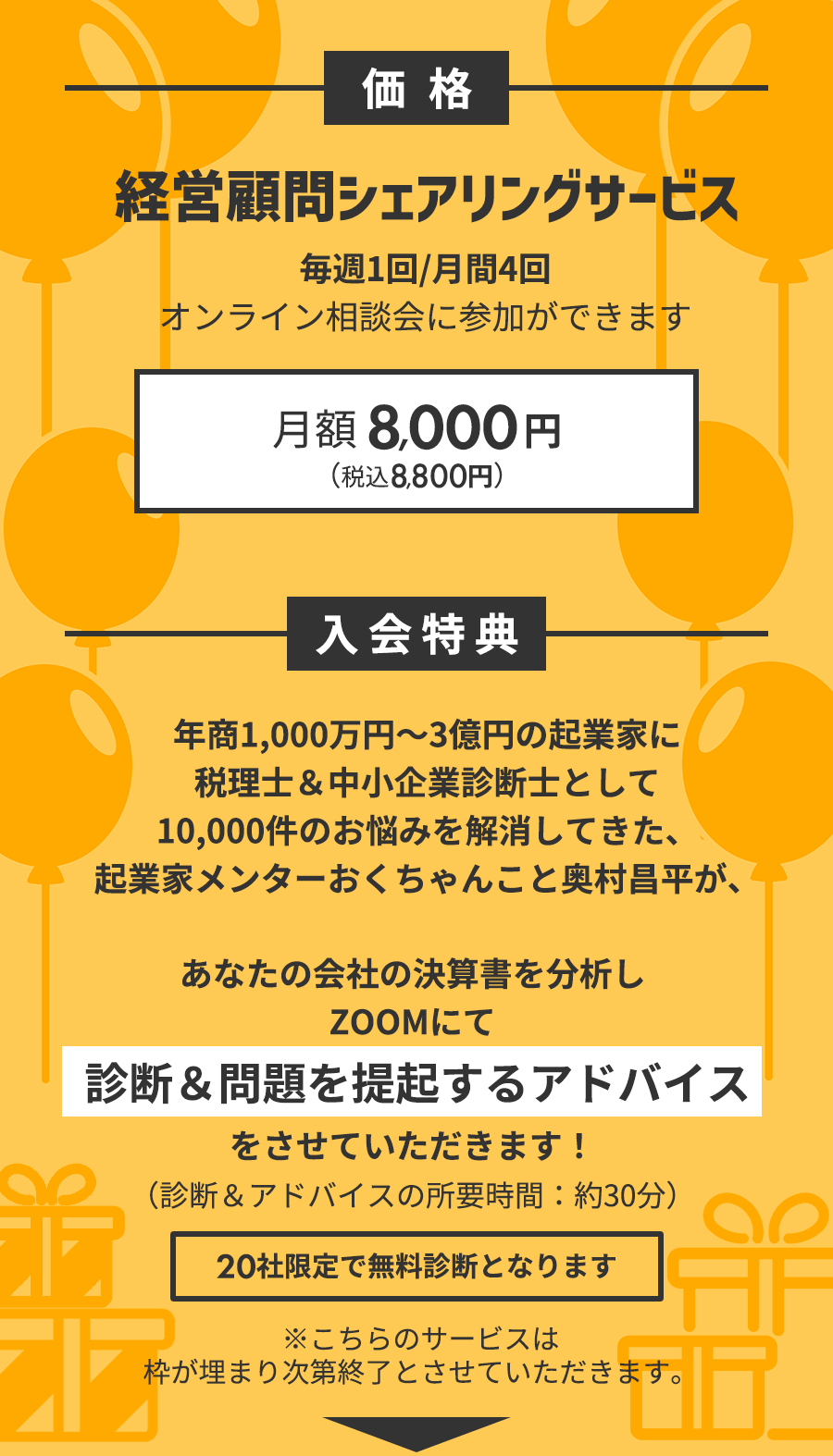 価格と特典